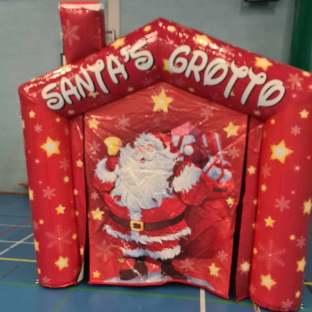 Inflatable Santa's Grotto